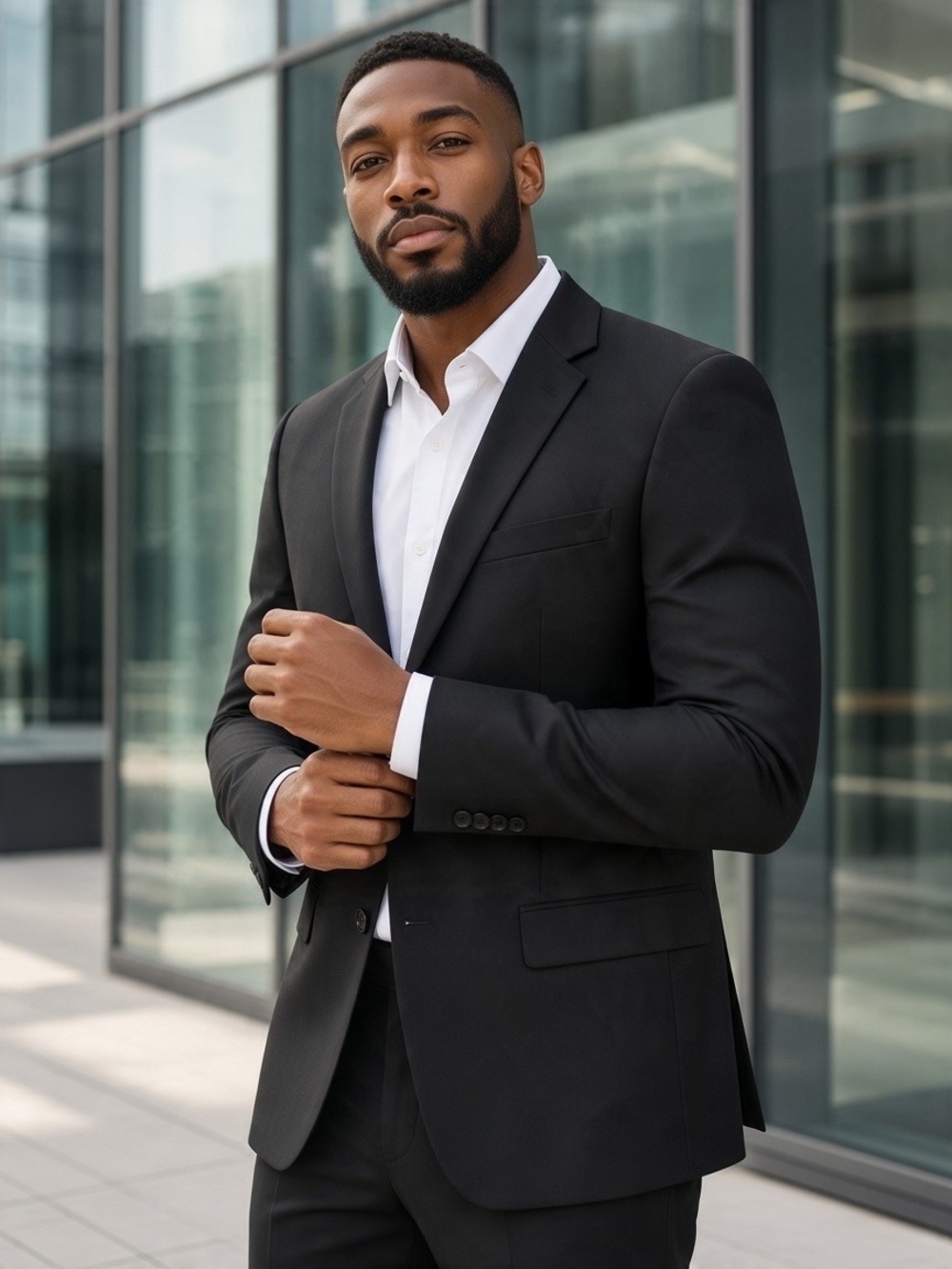 Apt. 9 Men's Black Slim-Fit Suit Jacket